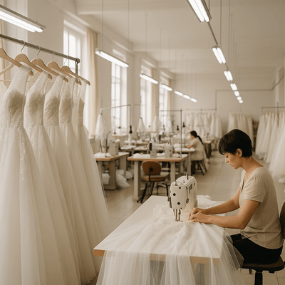 Inside Our Wedding Dress Factory: How Your Dream Gown Comes to Life
