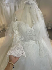BYG24-27 CALSSIC BALL GROWN WEDDING DRESS