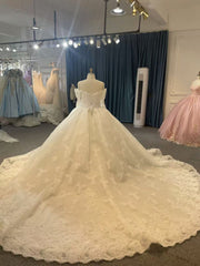 BYG24-27 CALSSIC BALL GROWN WEDDING DRESS