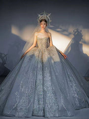 DIVINE 11 SEXY AND SOPHISTICATED  BALL GOWN (INCLUDING THE HEADPIECE)