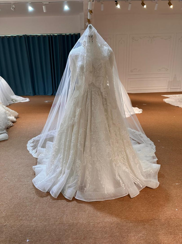 A-Line Wedding Dress BYG26-63