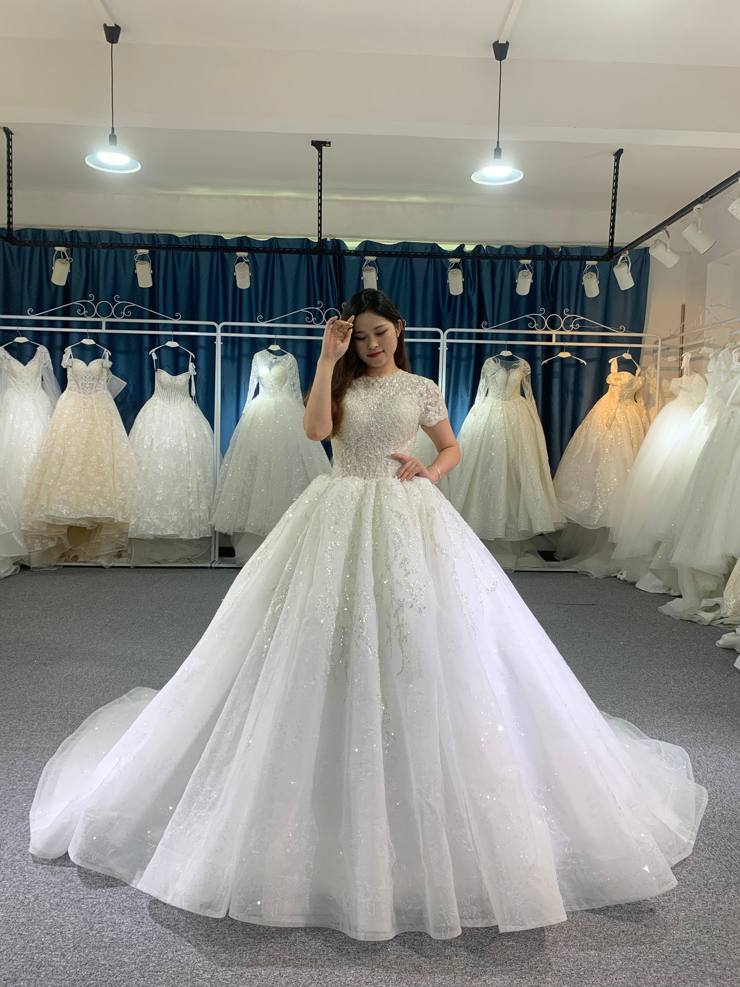 fitted beaded prom dress ZAPAKA Women Fitted Beaded Long Floral Prom Dress with Open Back Sequin  Deep V Neck Gown with Detachable Bow